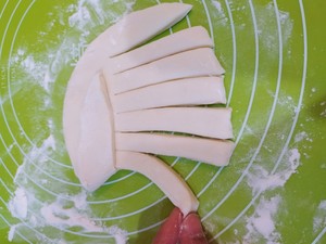 The practice measure of the swan of pattern steamed bread 5