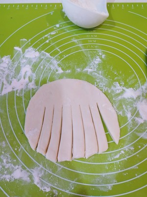 The practice measure of the swan of pattern steamed bread 3