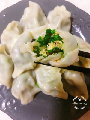The practice measure that leek of dumpling of egg of quick worker leek does not give water to operate 12