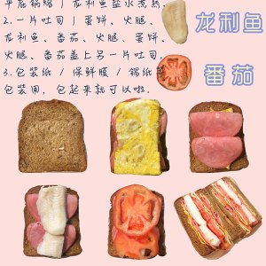 The practice measure that breakfast loves sandwich 2