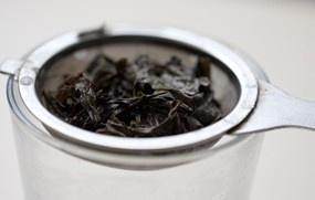 The practice measure of the boiler tea with milk that boil 6