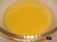 Steamed bread of golden flee in terrorfry in deep fat or oil piece practice measure 5