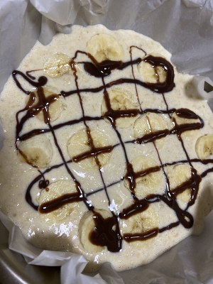 The practice measure of cake of banana of milk swallow  Zuo  3