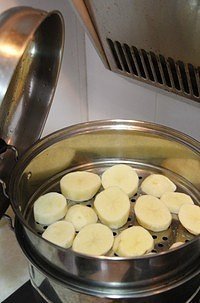 Coke cake (cake of potato of ground meat onion) practice measure 2