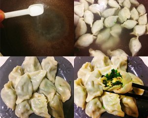 The practice measure that leek of dumpling of egg of quick worker leek does not give water to operate 11
