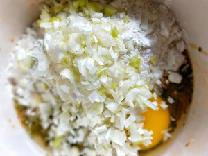 The practice measure of cake of celery leaf pickle 10