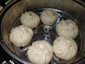 Lenten stuffing the practice measure of big steamed stuffed bun 5