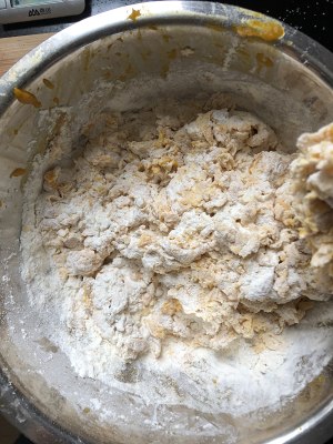 The practice measure of anhydrous pumpkin steamed bread 4