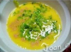 The practice measure of ham egg cake 3