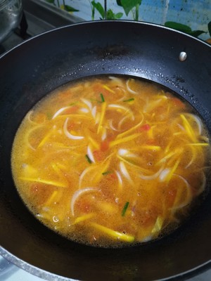 Tomato carrot the practice measure of braise face 1