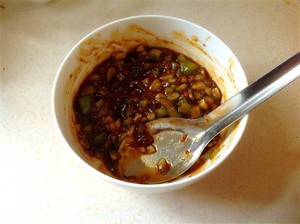 The practice measure of thin pancake made of millet flour of fine dried noodles 1