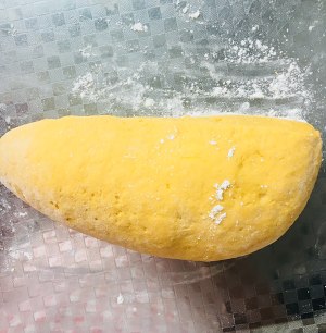 Pumpkin steamed bread (loose and sweet, do not add candy) practice measure 11