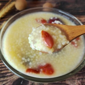 The practice measure of congee of the millet that raise a stomach 7
