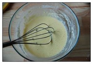 The practice measure of carrot egg cake 4