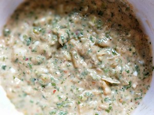 The practice measure of cake of celery leaf pickle 11