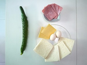 The practice step that 3 article order ham Zhi person egg 1
