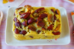 The practice measure of cake of red jujube walnut 7