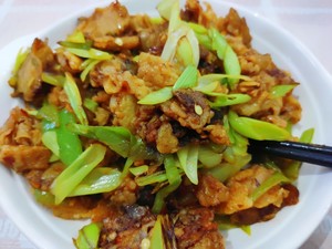 The practice measure that Hubei fries soya-bean cake 3
