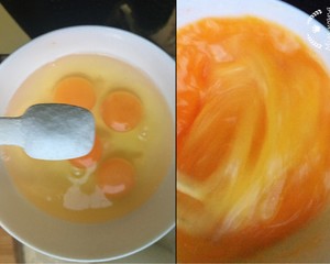 The practice measure that leek of dumpling of egg of quick worker leek does not give water to operate 3