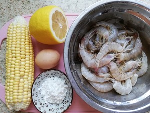 Shelled fresh shrimps is not being fried again ate, such doing, the practice measure that when breakfast adult child loves to eat 1