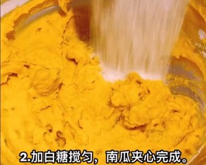 The practice measure of cake of sweet crisp pumpkin 2