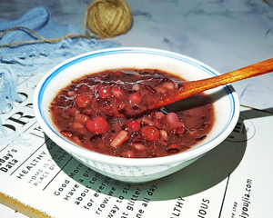 The practice measure of congee of eight treasures of brown sugar warm body 6
