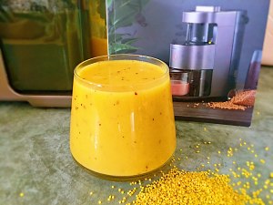 The practice measure with pumpkin burnt millet 5