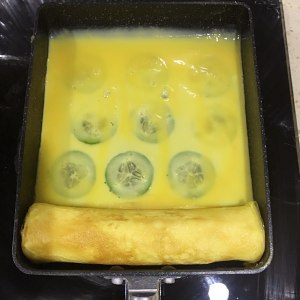 Cucumber Yu Zi is burned (thick egg is burned) practice measure 11