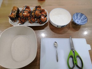 A bowl of extravagant New Year cake (crab flesh New Year cake) practice measure 2