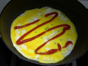The practice measure of cake of quick worker thin egg 10