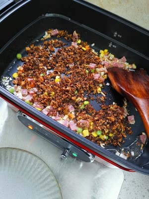 ~ of the simplest a steamed dumping with the dough gathered at the top of student breakfast ~ (polished glutinous rice can include everything) -- rub the practice measure of flying boiler 8
