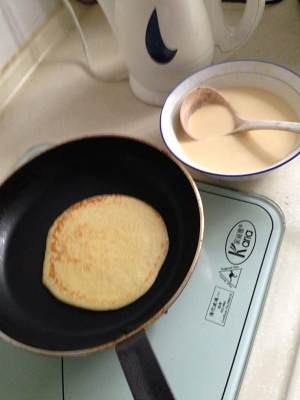 The practice measure that Pancake/ heats up sweet cake 6