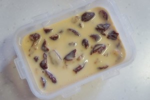 The practice measure of cake of red jujube walnut 5