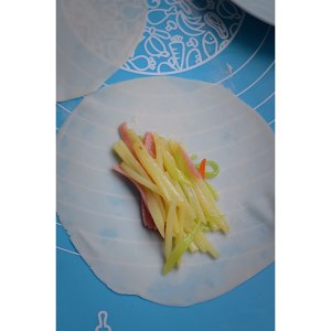 The magical function of dumpling skin " 3 spring roll " practice measure 5