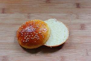 Breakfast hamburger is in Kendeji easily the home is done---"Corn chicken hamburger " practice measure 18