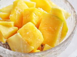 Can replace " ice cream " fruit, the practice measure of health low fat 3