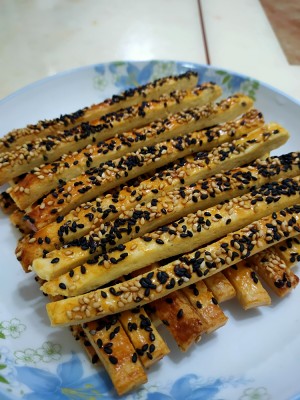 Yam sesame seed practice measure 9