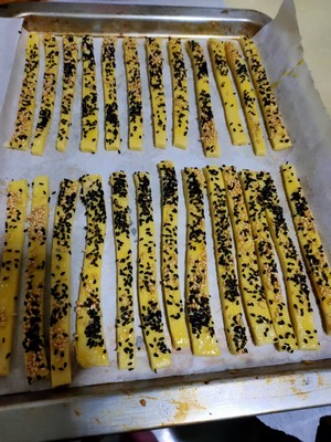Yam sesame seed practice measure 7