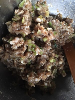 The practice measure of beef fried dumpling 1