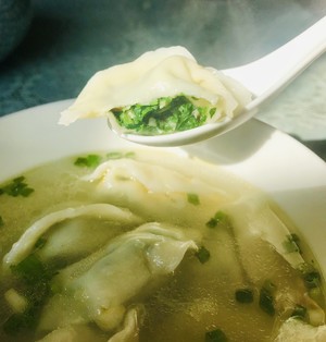 The practice measure of Shanghai big wonton 19
