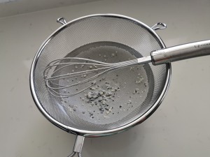 The practice measure of the small hang of decoct muffin 3