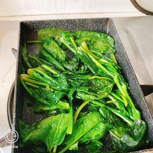 Spinach tuna the practice measure of egg cake sandwich 3