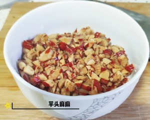 The practice measure of cake of red jujube polished glutinous rice 1