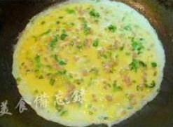 The practice measure of ham egg cake 4