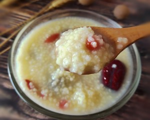 The practice measure of congee of the millet that raise a stomach 8