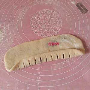 The practice measure that biscuit of sweetened bean taste encircles 8