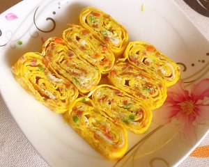 The practice measure of the gallinaceous egg roll in Han drama 16