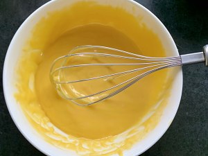 The practice measure of cake of raw ingredient Gu Zao 7