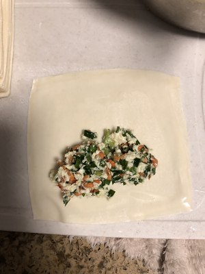 Convenient the practice measure of simple spring roll 3