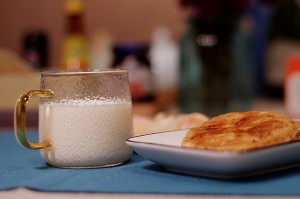 The daughter's breakfast the 41st period the practice measure of the thin pancake made of millet flour of turnip silk ham with crisp sweet delicacy 10